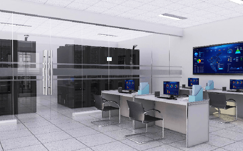 靈臺(tái)鈺圣有機(jī)農(nóng)業(yè)公司安防監(jiān)控、門(mén)禁機(jī)房設(shè)備硬件案例